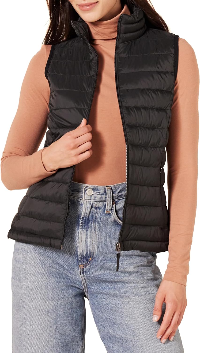 Women Lightweight Water-Resistant Packable Puffer Vest